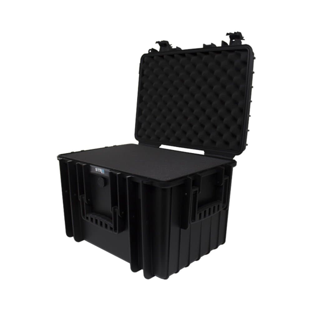 STR8Brand STR8 Brand 17" Extra DEEP with 5-Layer Pre Cut Grid Configuration Foam, 3 Carry Handles, Waterproof, Smell Proof, Lockable, Glass Protector, Outdoor Carrying Case for Multi-Purpose