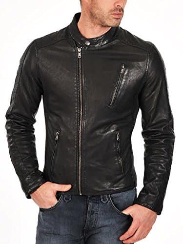 LSI Men's Pure Leather Jacket - Black