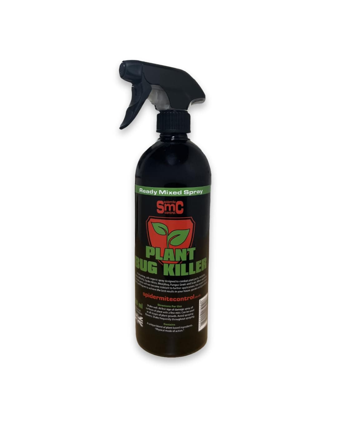 Plant Bug Killer 750ml by SMC Spidermite Control | Ready to Use | Organic Garden Pest Killer | Natural Garden Bug Spray | Child & Pet Friendly