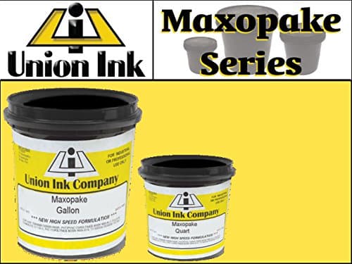 Union Maxopake - Plastisol Screen Printing Ink - Lemon Yellow (Quart)