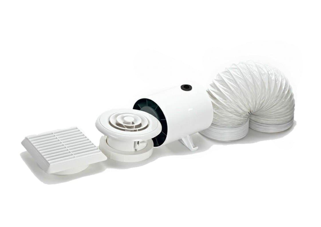 Silavent 4" Inline Extractor Fan Timer or Std Kit Ventilation Bathroom Shower (Timer)