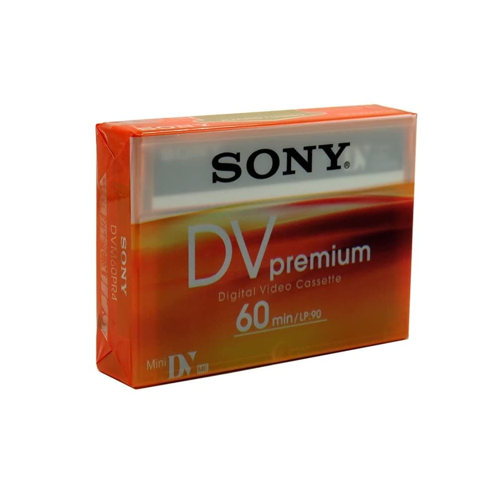 DVM60PRL Premium Mini Digital Video Cassette Tape