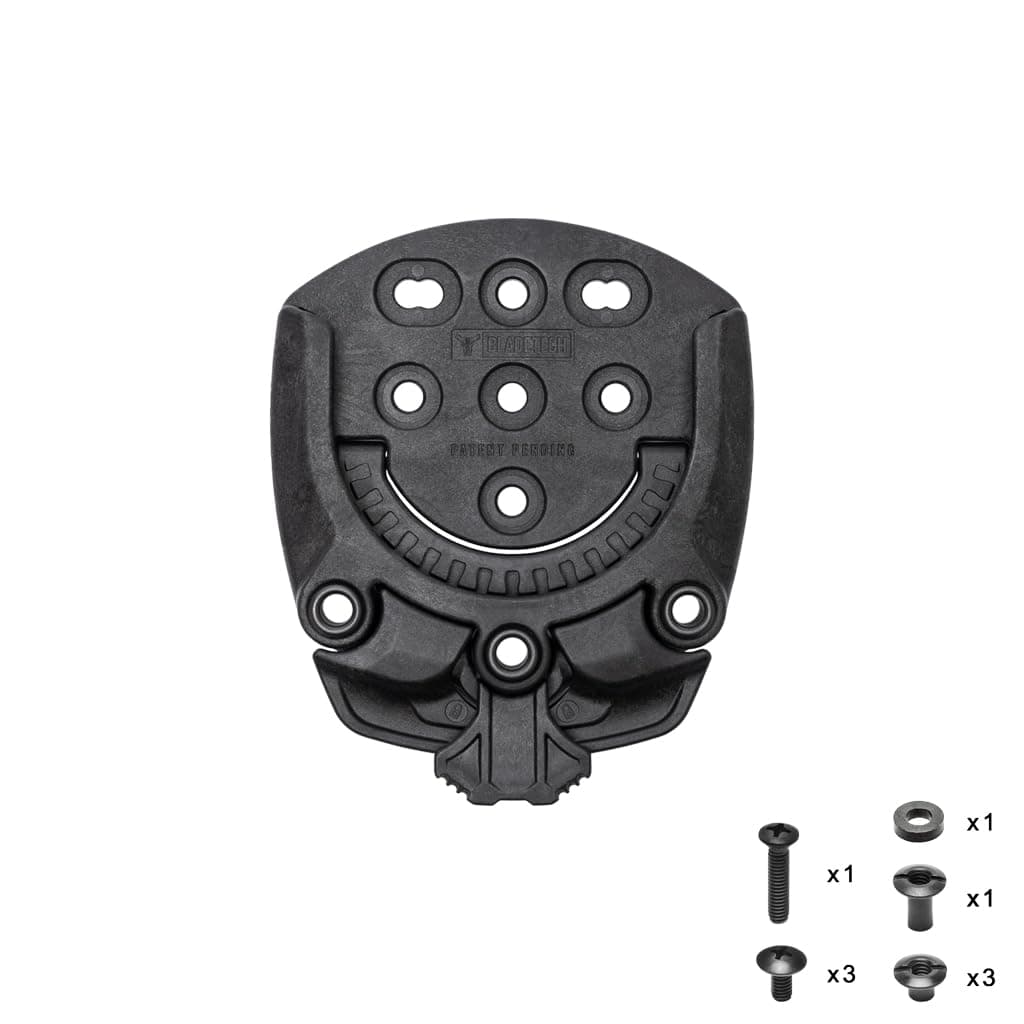 Tek-Mount Receiver - Quick Connect Mounting System for Holsters, Mag Pouches and Tactical Duty Gear