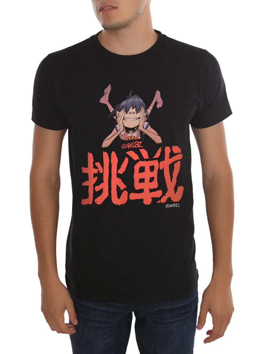 Gorillaz Dare T-Shirt Black