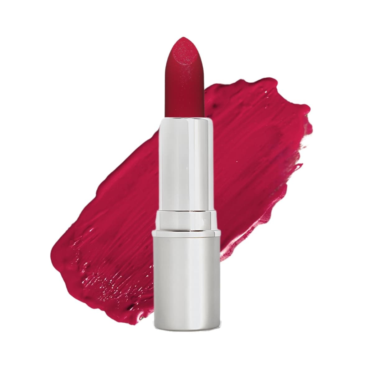 Truly Natural Long Lasting Lipstick, Risque, Medium to Deep Red Wine, Naturally Hydrating & Nourishing, Vegan, Gluten-Free & Cruelty-Free, 0.11 oz / 3 g