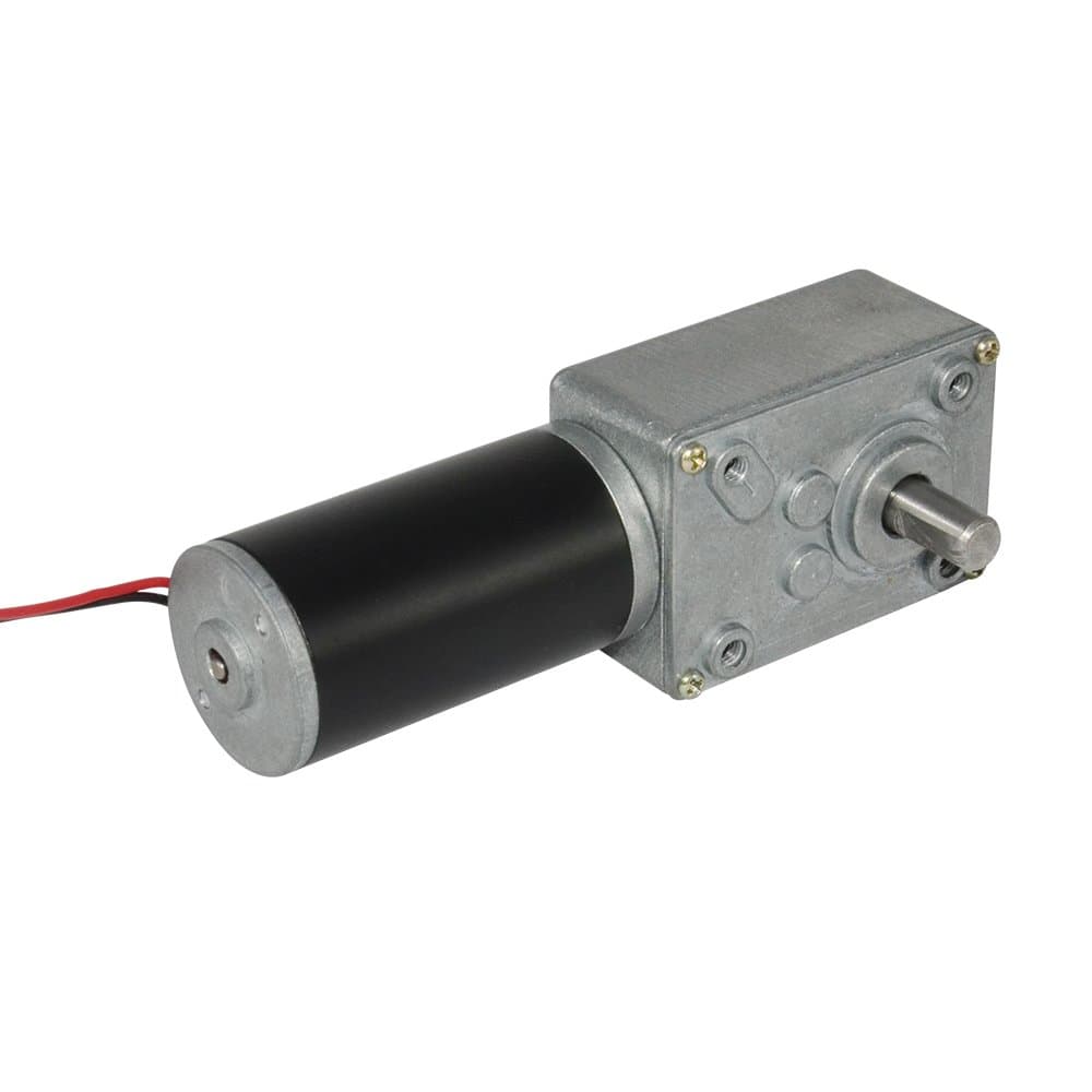 Small High Torque 12 Volt Reversible 35 RPM DC Worm Gear Motor for BBQ Drive Replacement