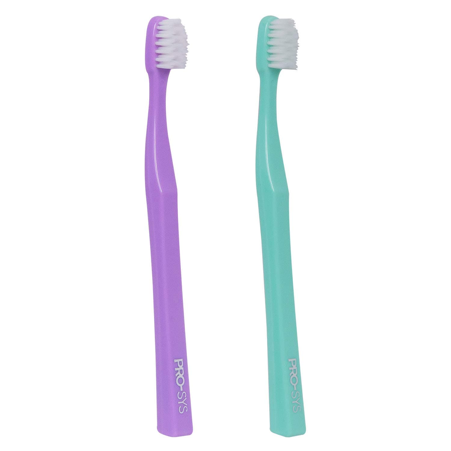 PRO-SYS Extra Soft Toothbrush with Double Tapered Bristles for Extra Sensitive Gums, Pack of 4 (ADA Accepted)