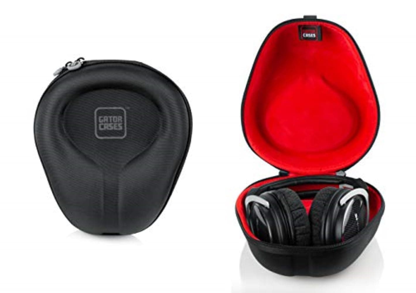 Gator Cases Molded Case for Folding & Non-Folding Headphones; Black (G-Headphone-CASE)
