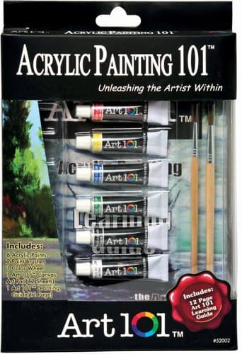 Art 101 ACRYLIC PAINTING 101 Set