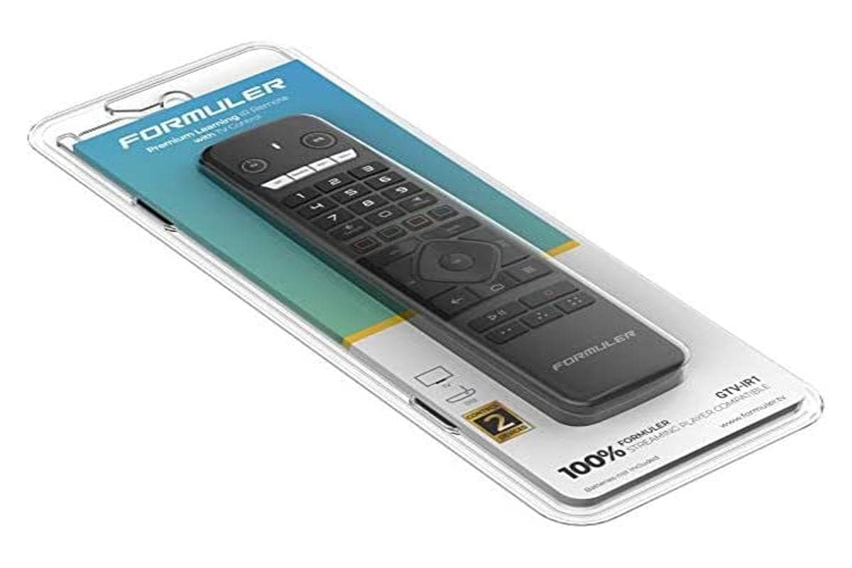 GTV-IR1 Universal Smart Learning TV Remote Control for Z8 / Z Alpha/Z + Neo/Android TV Devices by FORMULER Sales UK