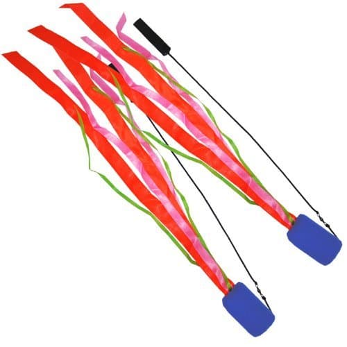 Pyropixies Ribbon Poi Blue