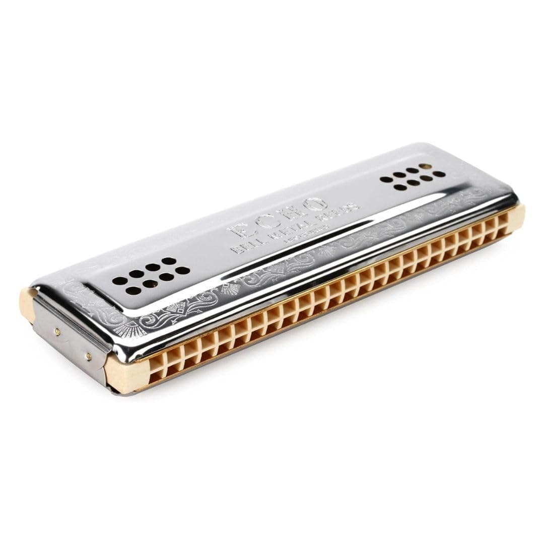 Hohner 56-C/G Echo 48-Hole Tremolo Harmonica, Key of C/G