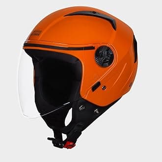 STUDDS Vogue ISI Certified Open Face Motorcycle Helmet for Men and Women