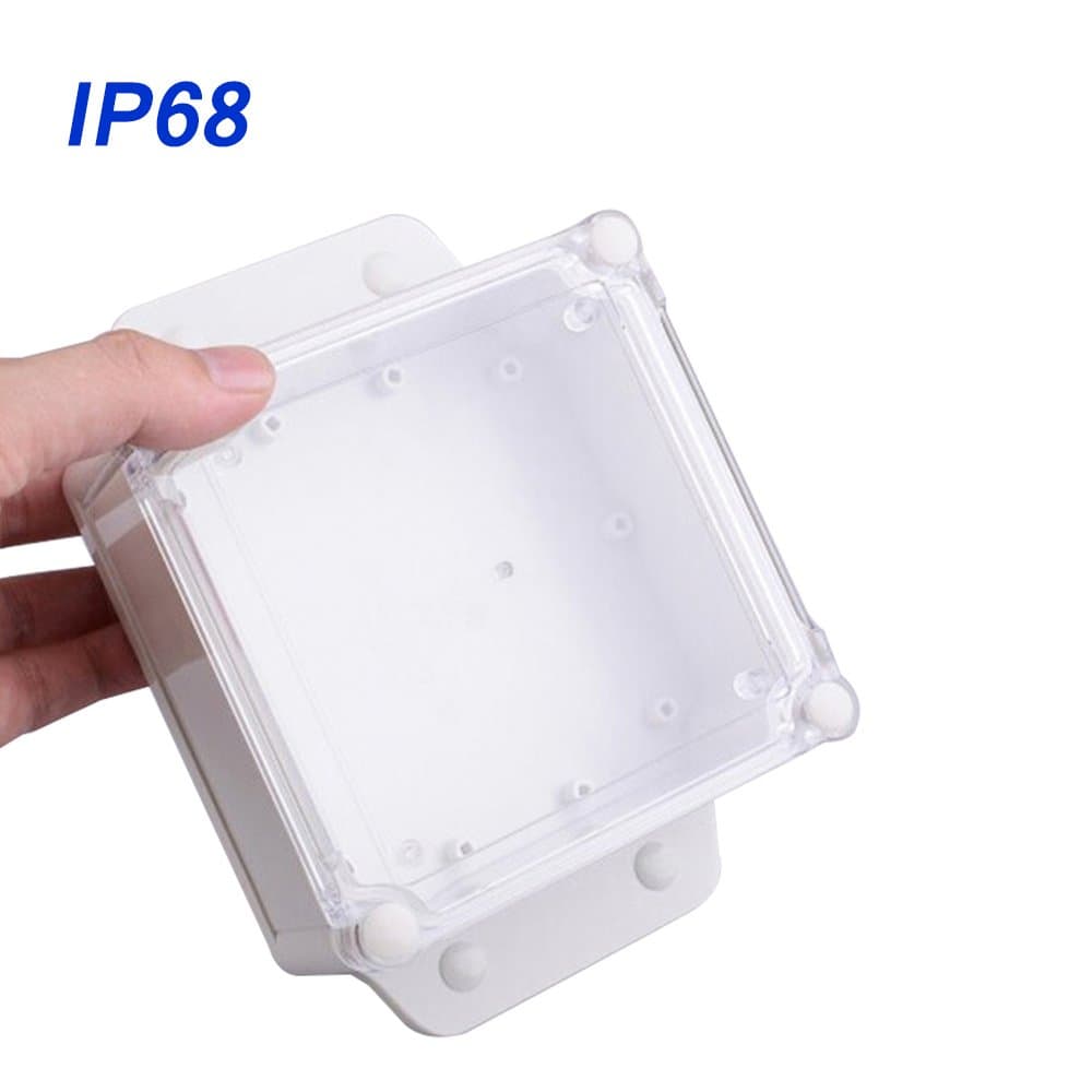 IP 68 Waterproof Junction Box Abs Plastic Sealed Project Electronics Enclosures 168x100x55 mm (A2)
