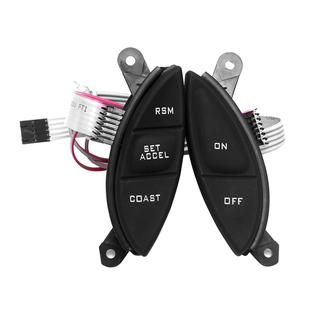 HUSUKU Steering Wheel Mount Control Switch Kit Compatible with 1998-2003 Ford Ranger 2001-2005 Explorer Sport Trac F150 Mercury Mountaineer Mazda B3000 F87Z9C888BB