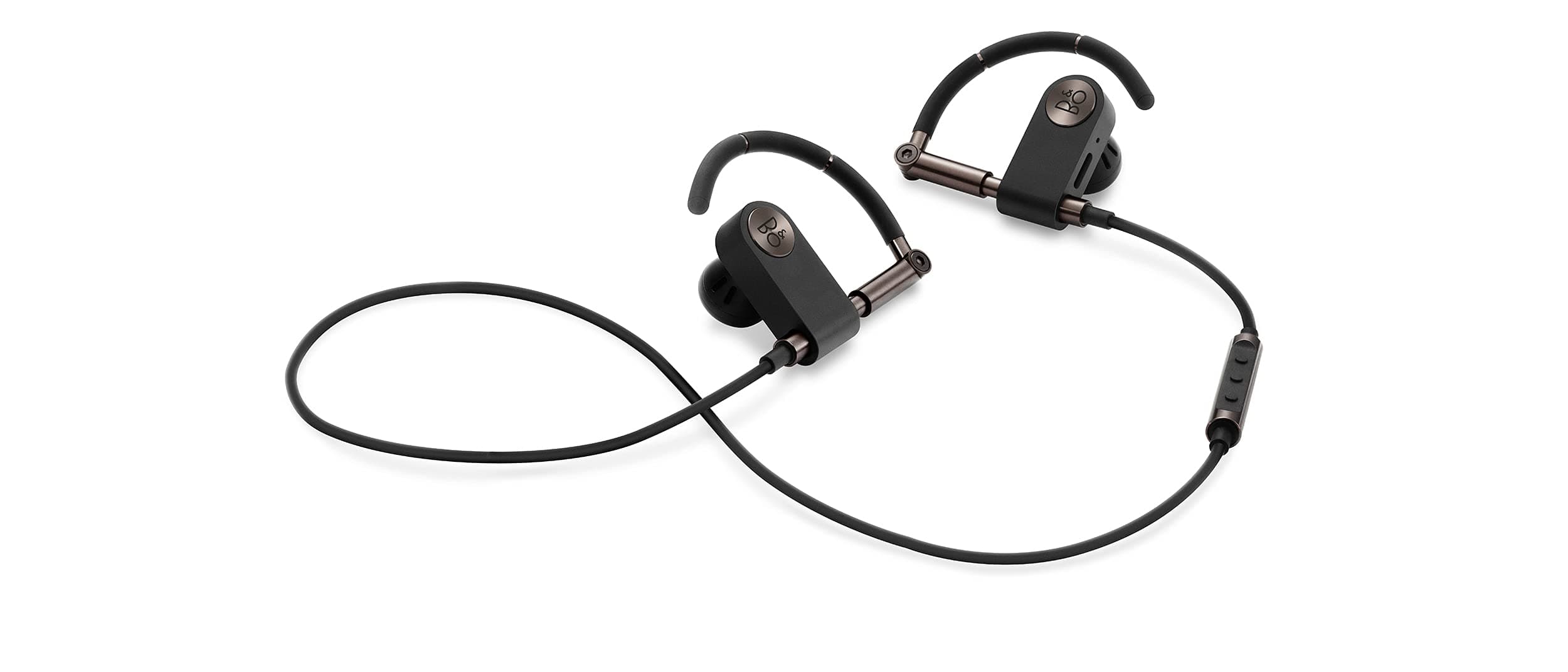 B & O Play Wireless Earphone Earset Bluetooth AAC Compatible Remote Control (Graphite Brown)
