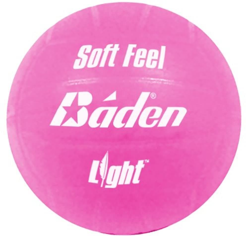 Baden Soft Feel Volley Ball, Pink, 5