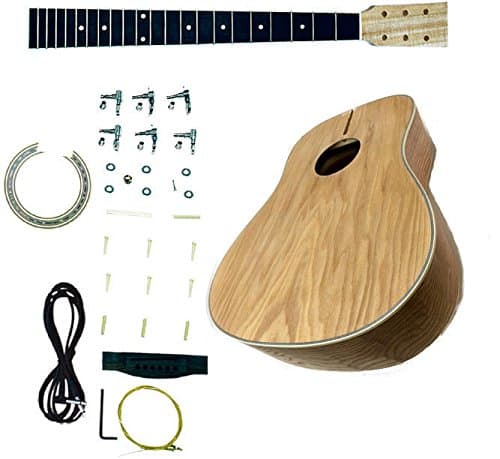 DIY ACOUSTIC GUITAR BUILDER PROJECT LUTHIER KIT - DREADNOUGHT, AA, CUTOUT
