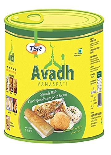 TSR Avadh - Dairy Free Ghee, 5 L.
