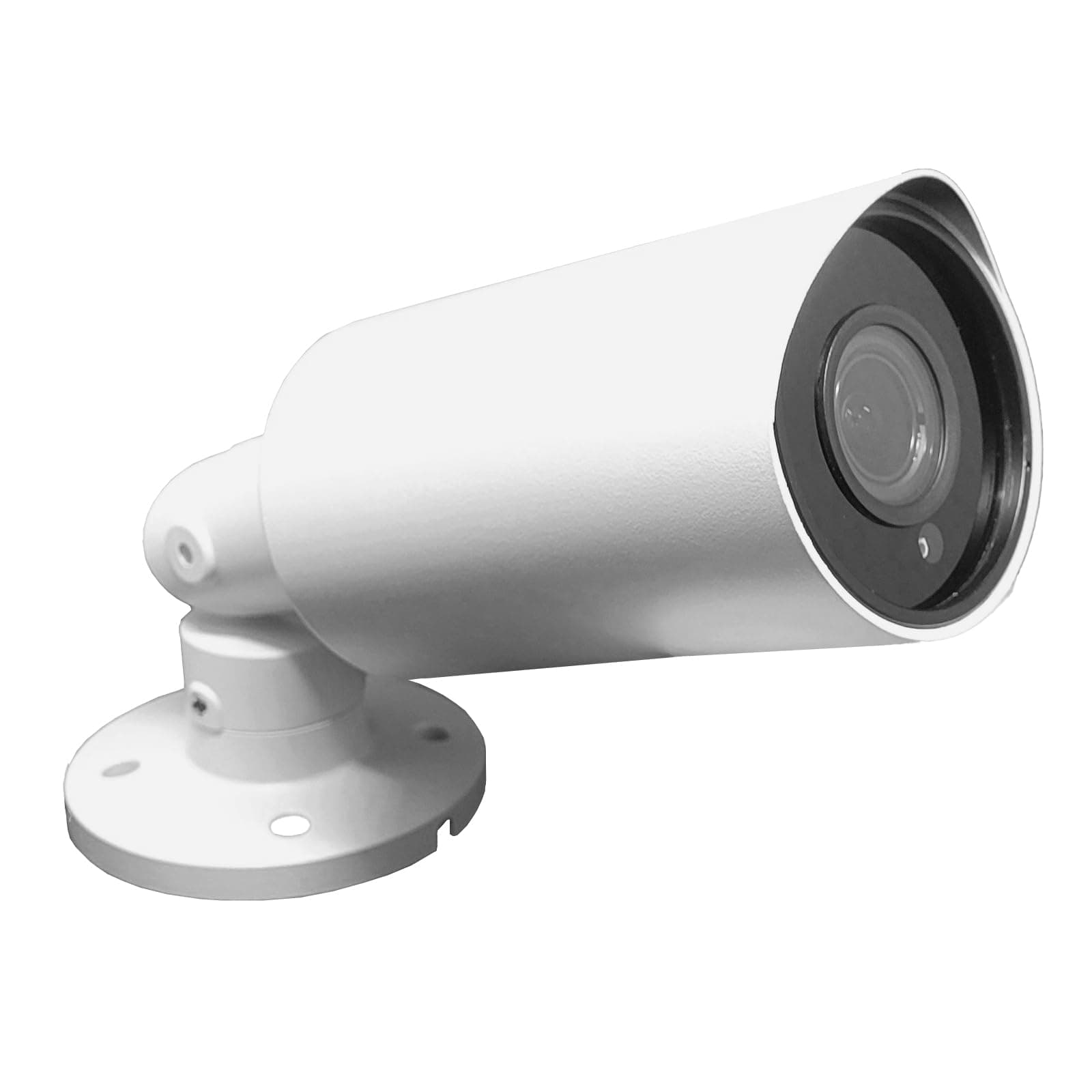 101AV 5MP Super-HD Security Bullet Camera 4 in 1(TVI, AHD, CVI, CVBS) 5Megapixel CMOS Image Sensor 2.8-12mm Variable Focus Lens Auto Iris IR in/Outdoor WDR OSD Camera 12VDC/24VAC(White)