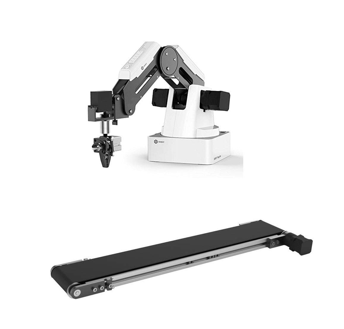 Dobot Educational Kit for STEM Robotic ARM, Basic Plan Plus Conveyor Belt (BasicMagician-Belt)
