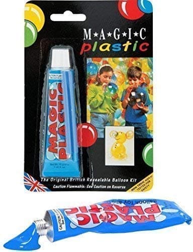 Triple Pack BLUE Magic Plastic - Resealable Balloon Kit 3 x 30g Tubes