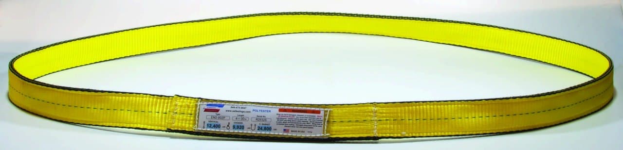 American Industrial/ 3", 2 Ply Endless Polyester Web Sling / En2-903Px14/ 14 Ft. Long / 16,300 Lbs. Vertical