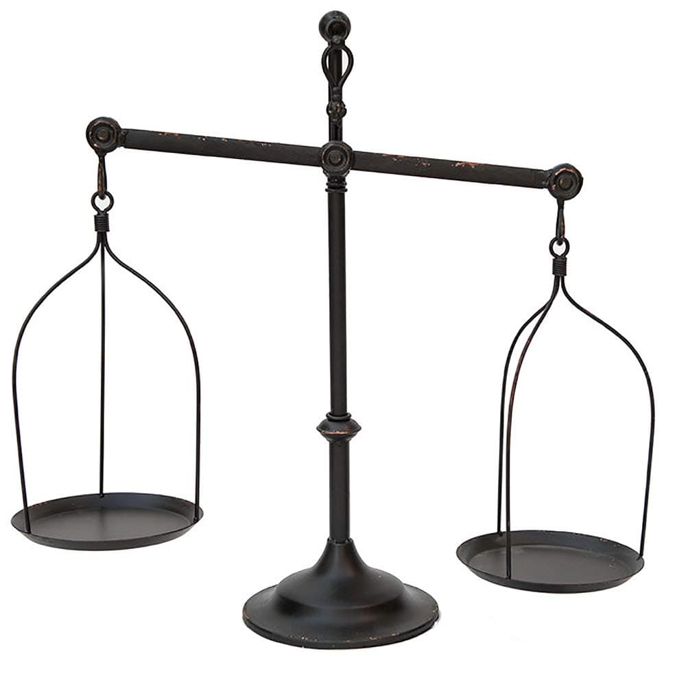 Decorative Antique Iron Balance Scale Replica