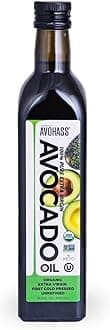 Avohass Mexico USDA Organic Certified Extra Virgin Avocado Oil 16.9 fl oz Bottle