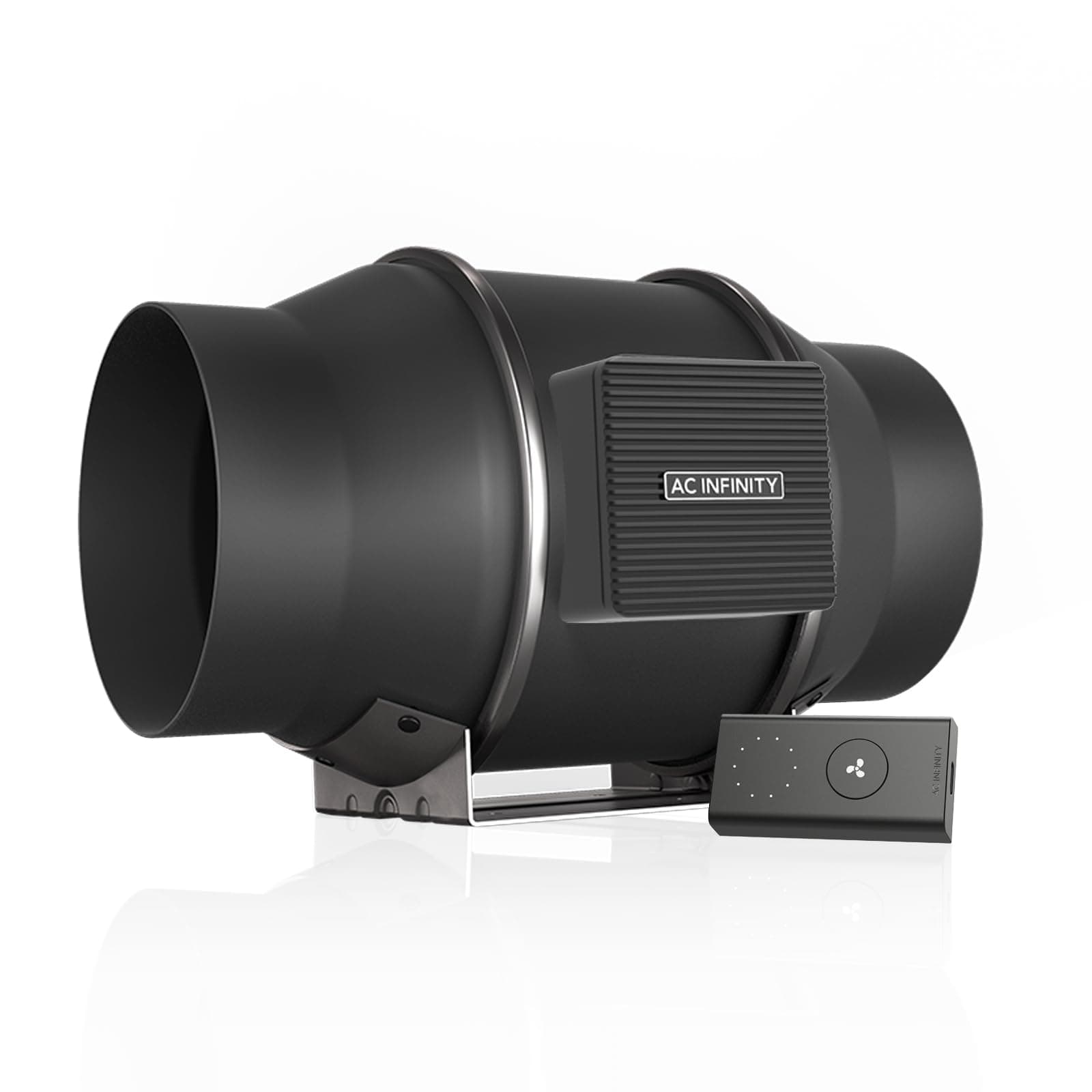 AC Infinity CLOUDLINE S6, Quiet 150mm Inline Duct Fan with Speed Controller - Ventilation Exhaust Fan for Heating Cooling Booster, Grow Tents, Hydroponics, 6-Inch