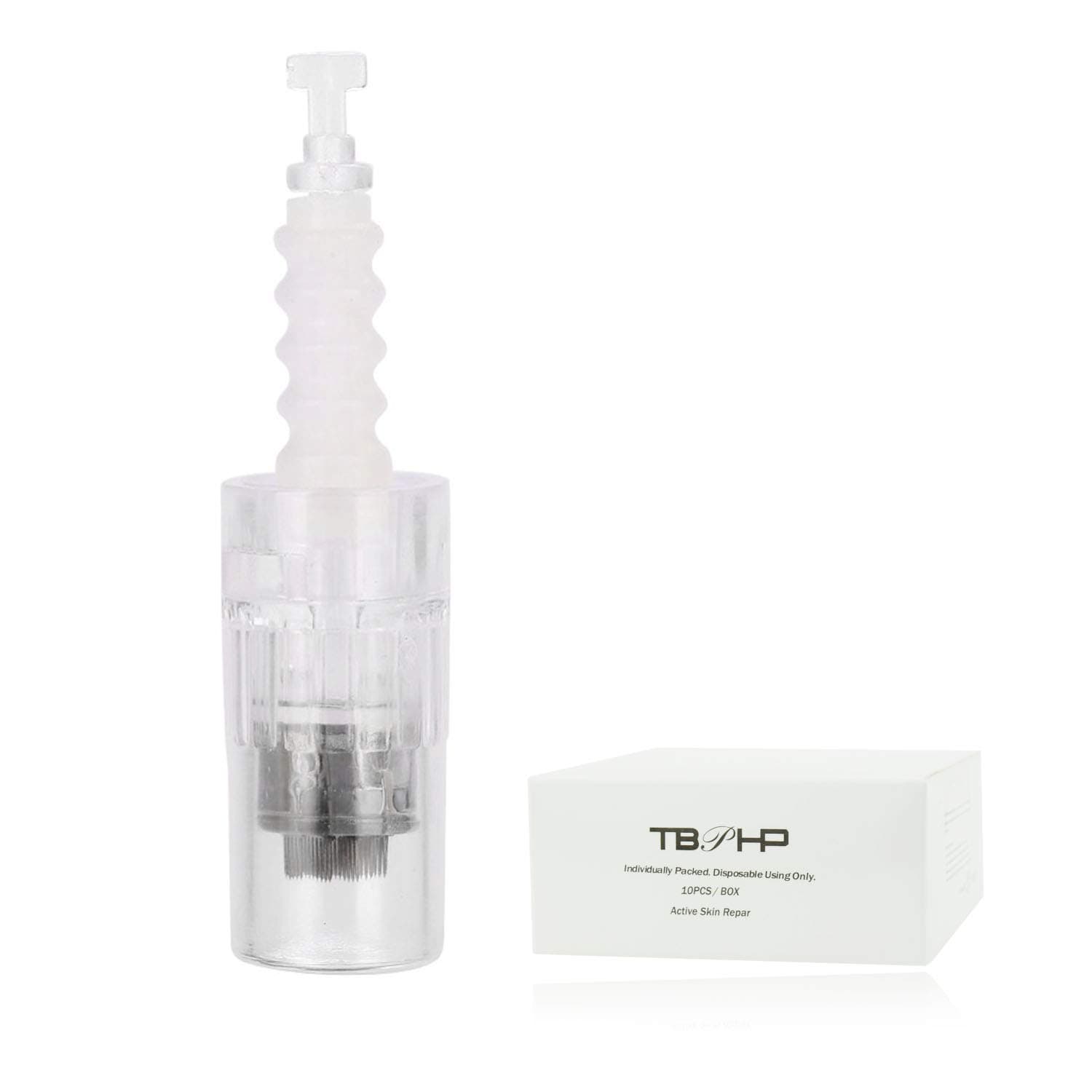 TBPHP 42 Pin Micro Needling Cartridge for Auto Microneedling DermaPen(10 Pcs Bayonet Coupling Needle)