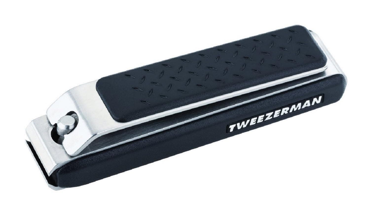 Tweezerman Men's Precision Grip Toenail Clipper, Black