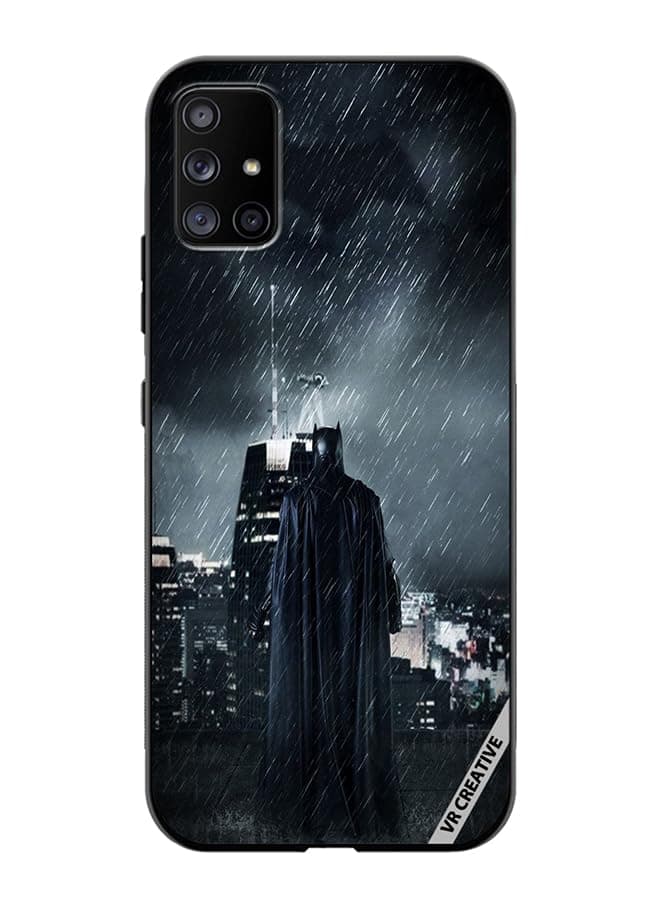 VR Creative Protective Case Cover For Samsung Galaxy A71 5G Batman Design Multicolour NR441525