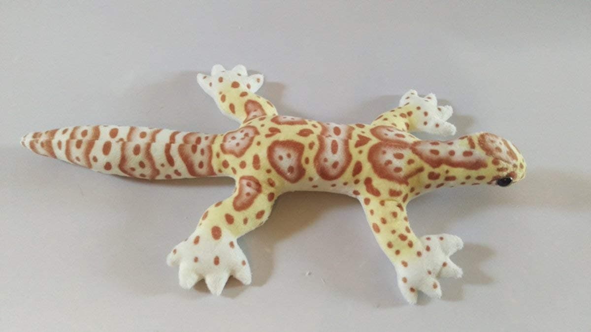 Leopard Gecko Plushie - Bell Albino Markings