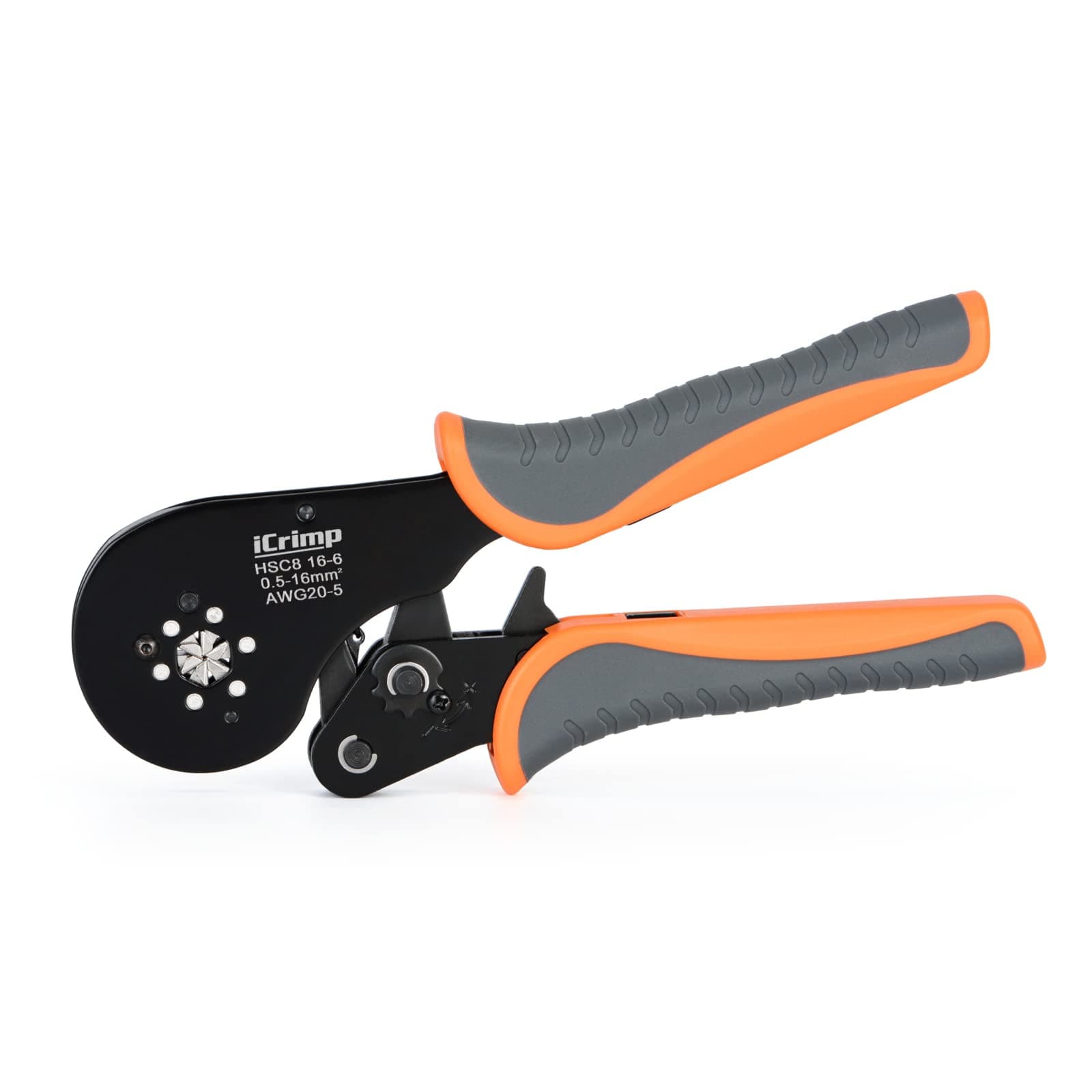 iCrimp Self-adjustable Crimping Tools Plier for AWG20-5 Bootlace End-sleeves Ferrule, Ratchat Wire Crimping Tool