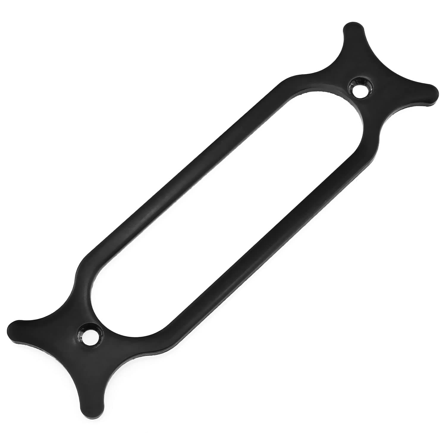 Single Coil Pickup Surround Plate E-outstanding Black Single Coil Pickup Mounting Ring Holder for Electric Guitar Replacement Parts Pickup Frame Mounting Ring