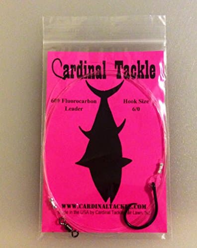 60# Fluorocarbon Tuna Chunking Rig 6/0 Circle Hook
