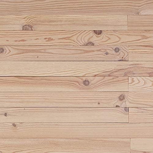 Timberwall - Nordic Collection Early Frost - DIY Solid Wood Wall Panel - Peel and Stick Application - 10.8 Sq Ft
