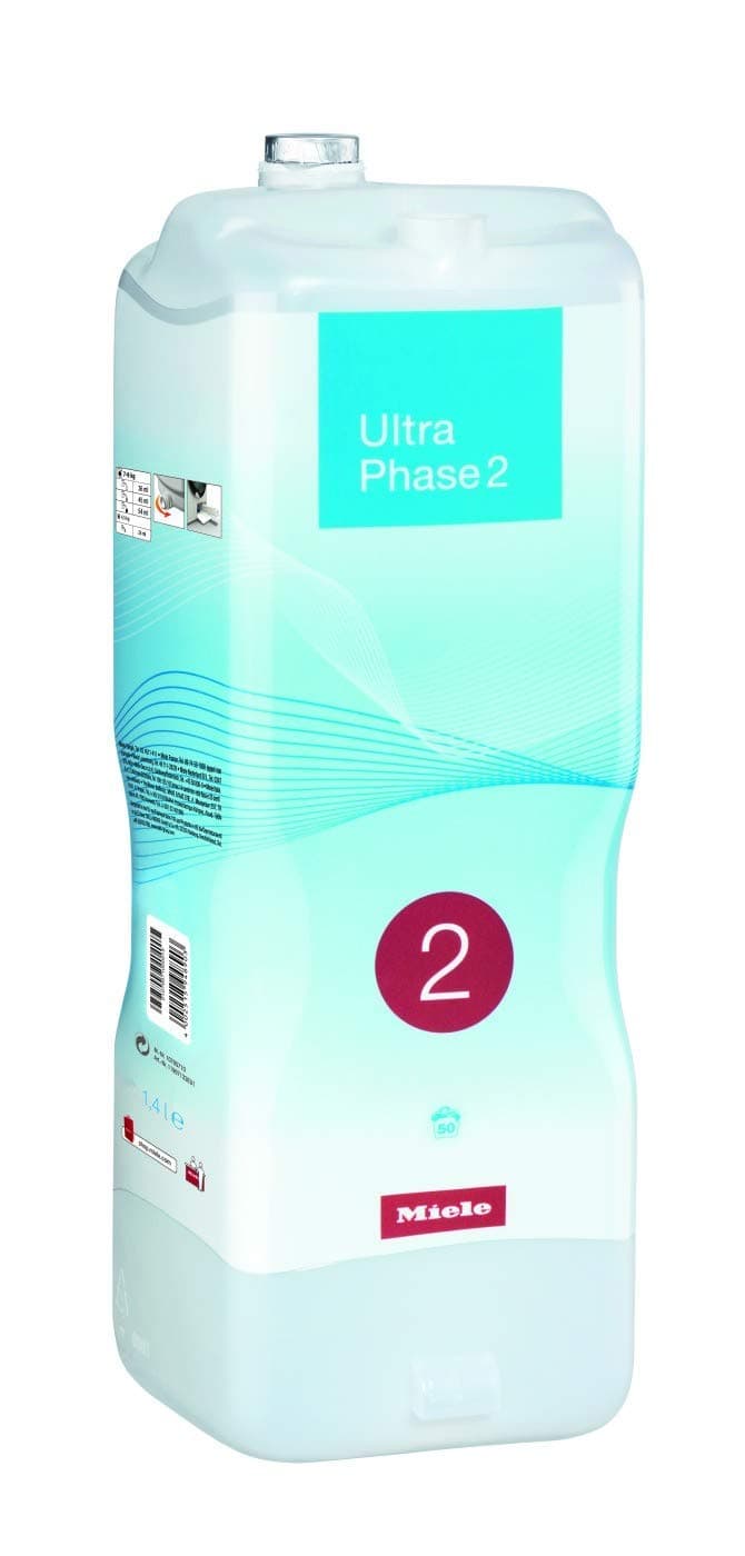 Miele UltraPhase 2 New 1.4L Unscented Liquid Detergent for Automatic Dispensing