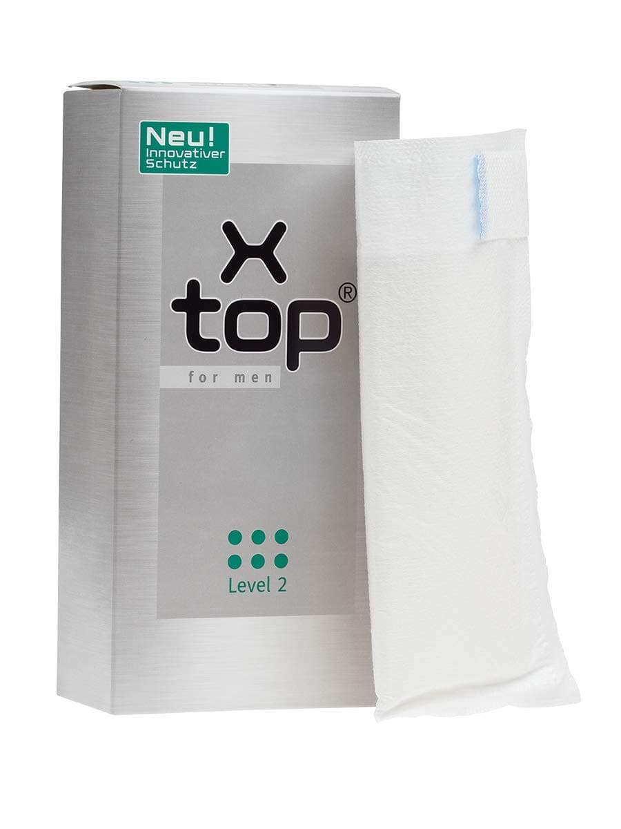 X Top for Men Incontinence Pouch, Level 2, Pack/12