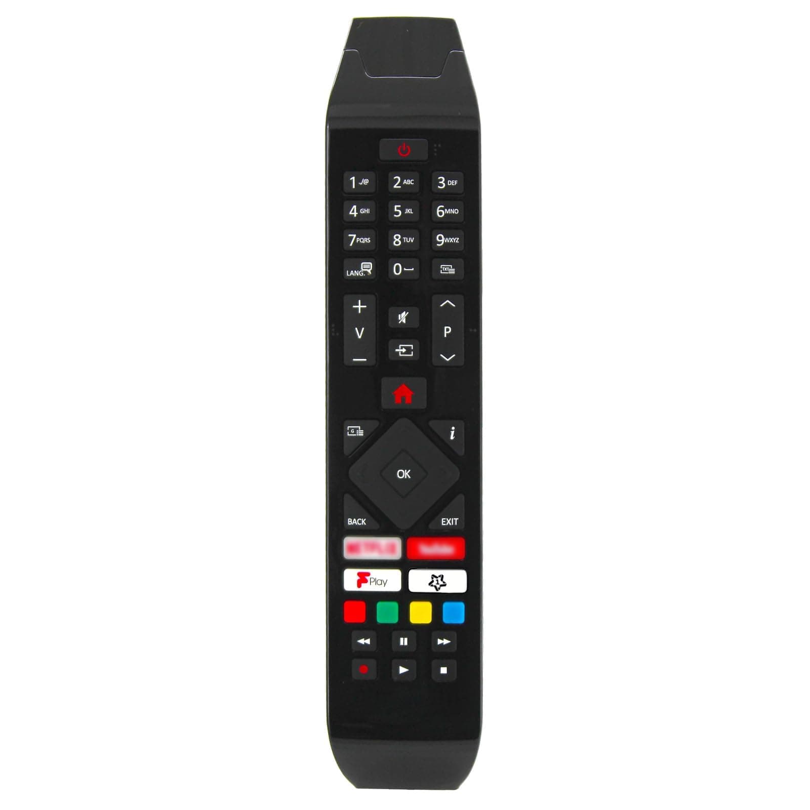 Replacement Hitachi TV Remote Control for Hitachi Smart TV Remote RC43141 RC43140 - No Setup Required