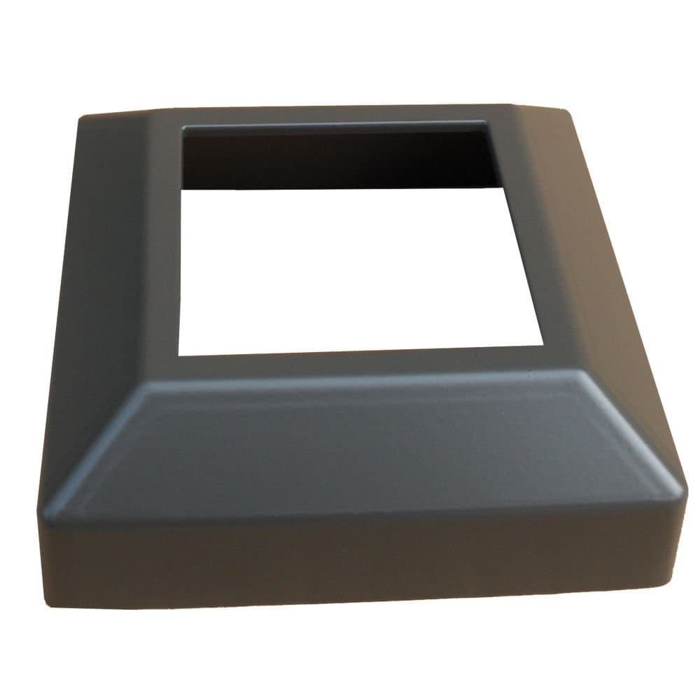 Contractor Deck Railing Aluminum 3x3 Post Base Cover - Bronze - Low Profile