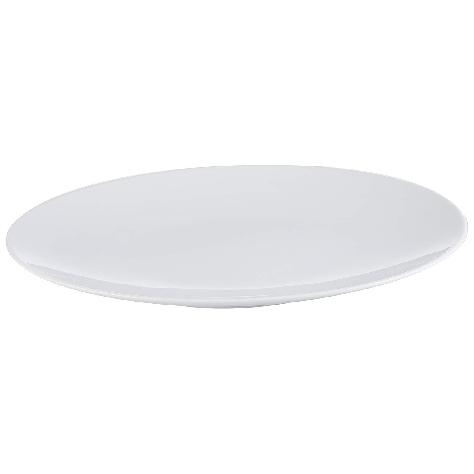 Ariane Style Oval Plate, White - 23 cm