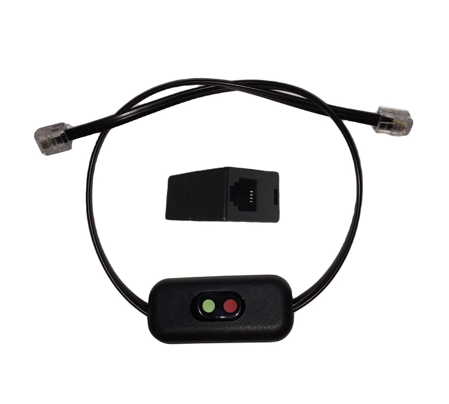 Vegamax Power Button On/Off Disconnect Switch for 2 Line Phones and Telephone Systems