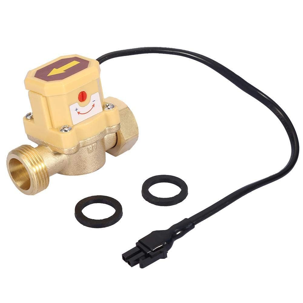 – 220V G3/4-G3/4 Thread Water Pump Adjustable Flow Sensor Pressure Automatic Control Switch HT-200 6 Points-6 Points Pneumatic Pressure/Flow Switch
