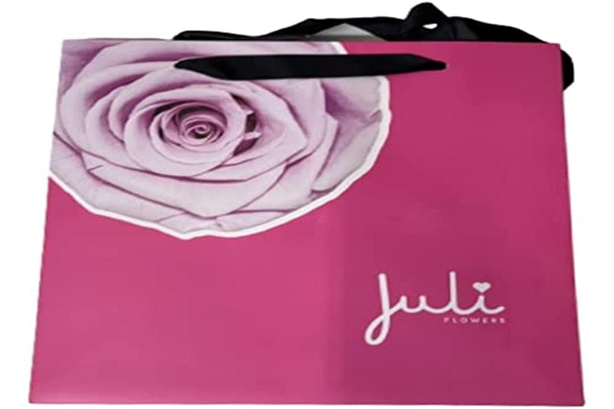 JuliFlowers Large Paper Bag