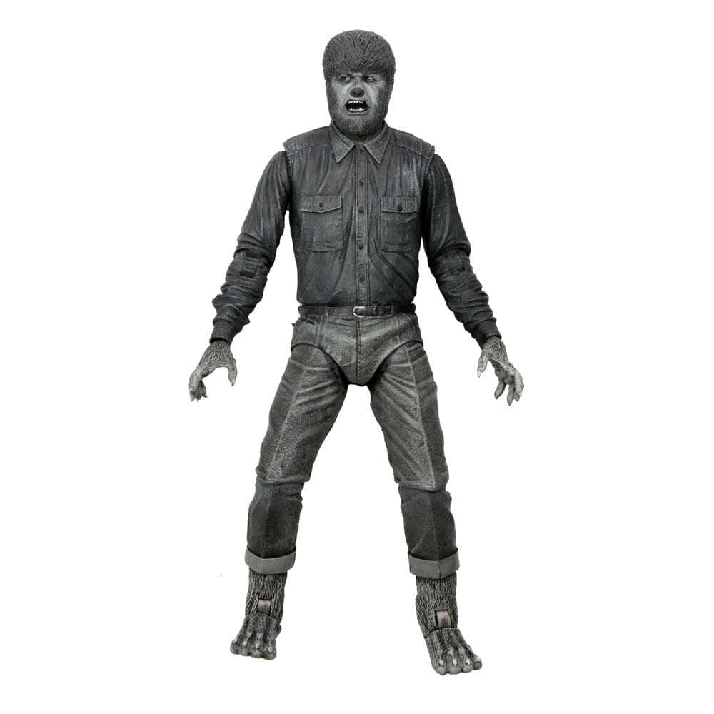 NECA - Universal Monsters Ultimate Wolfman B&W 7" Figure