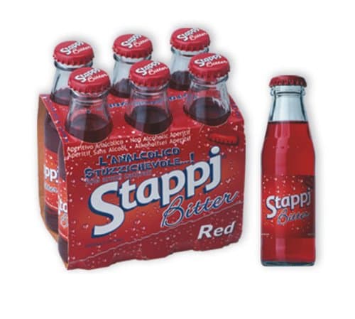 Red Bitter Aperitif, (6-Pack) 3.4 oz. Btls.