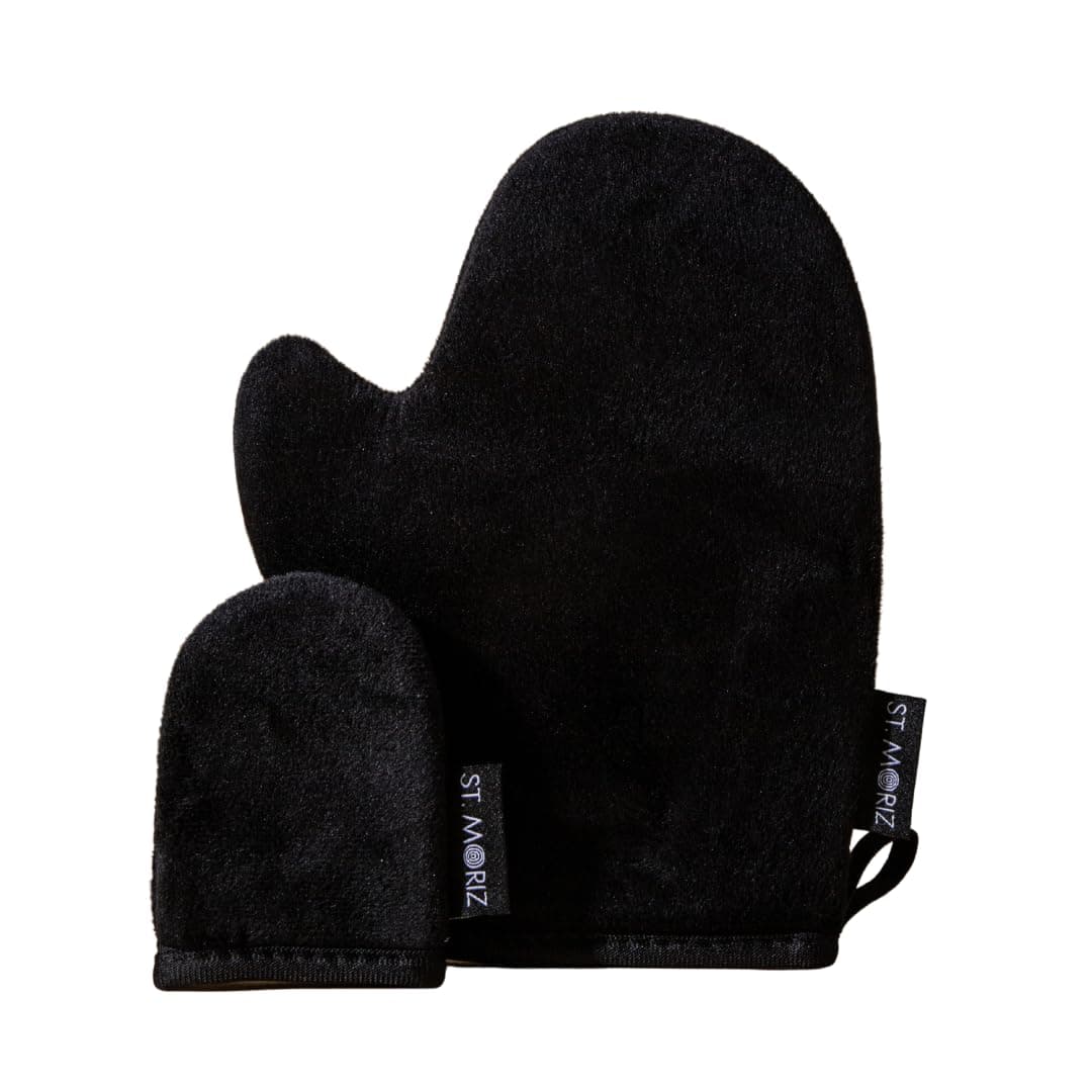 St. Moriz Face + Body Double - Sided Tanning Mitt Set