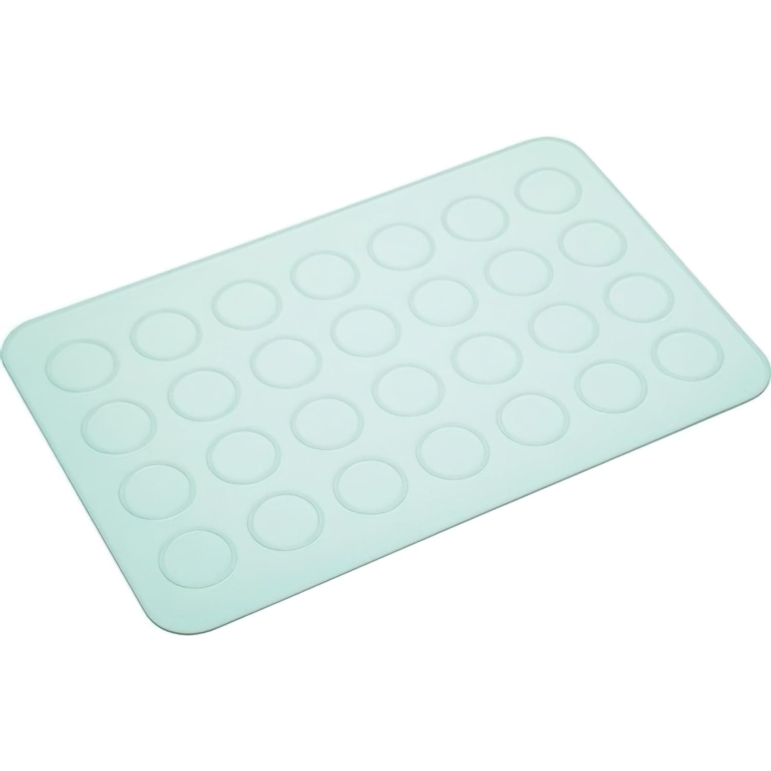 Kitchencraft Silicone Macaroon Baking Sheet, 36 Cm Length X 23 Cm Width, Blue